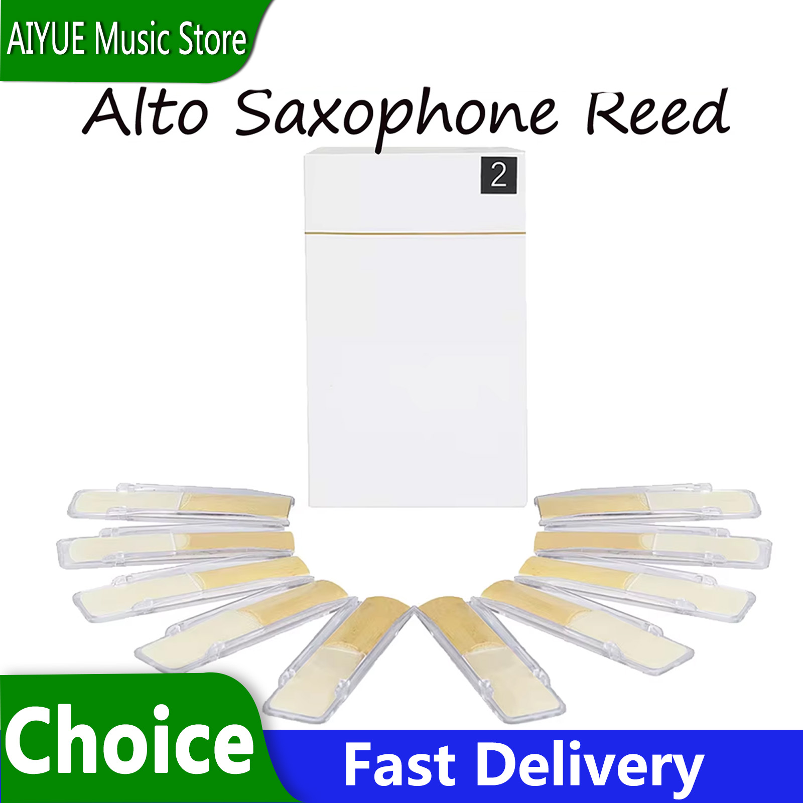 IRIN 10 Pcs Eb Alto Saxophone  - огляд і ціна Saxophone Reed Pack
