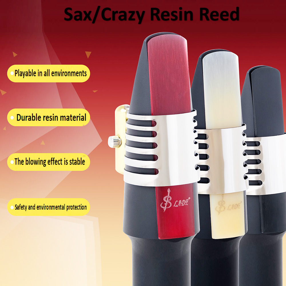 New Resin Saxophone Reed Three - огляд і ціна Saxophone Reed Pack