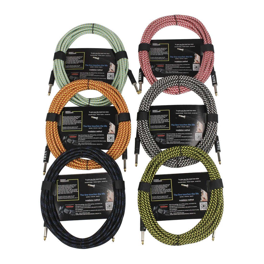 IRIN 3M/6M/10M Audio Cable 6.5 - огляд і ціна Audio Music Instrumental