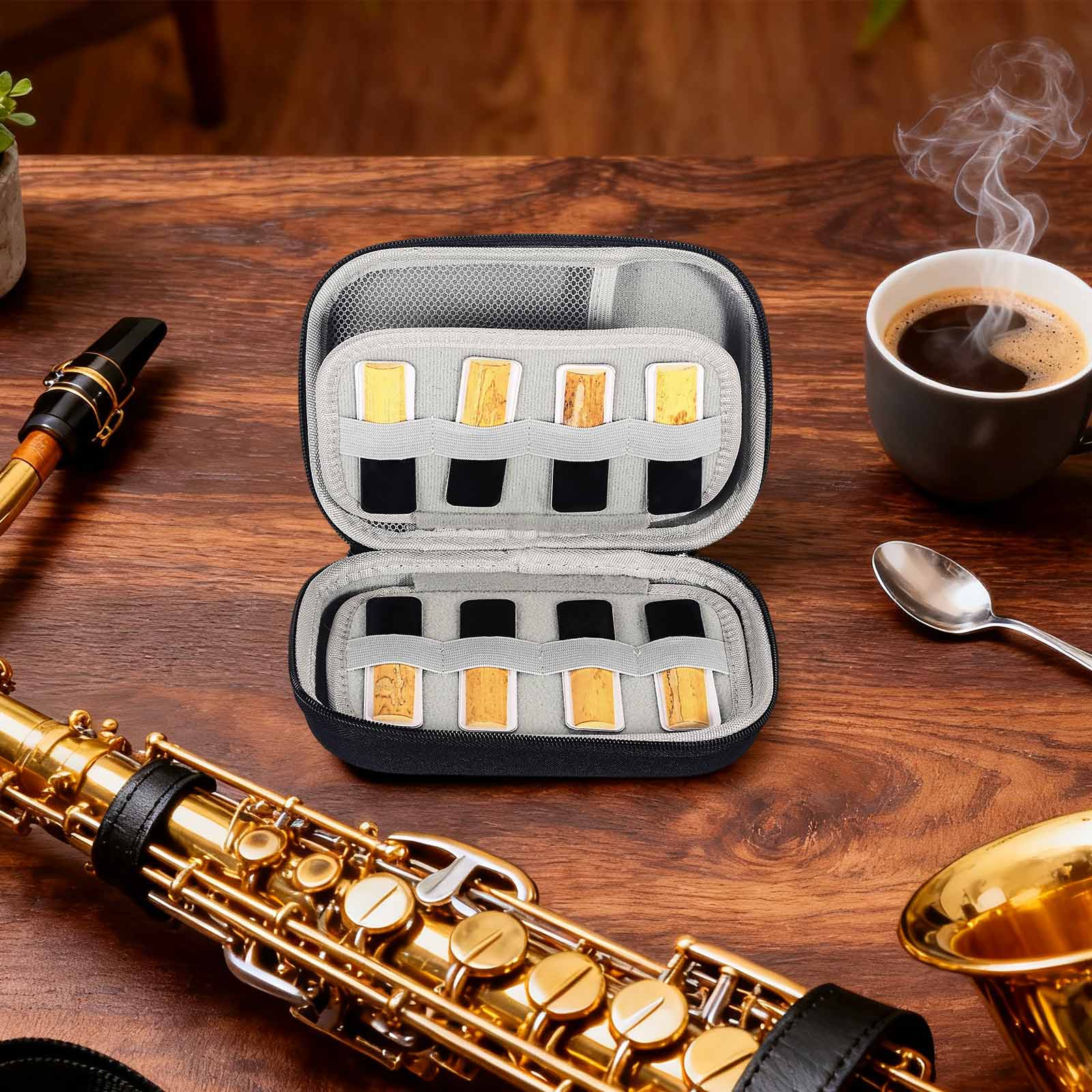 Muspor Reeds Case Compatible w - огляд і ціна Saxophone Reed Pack