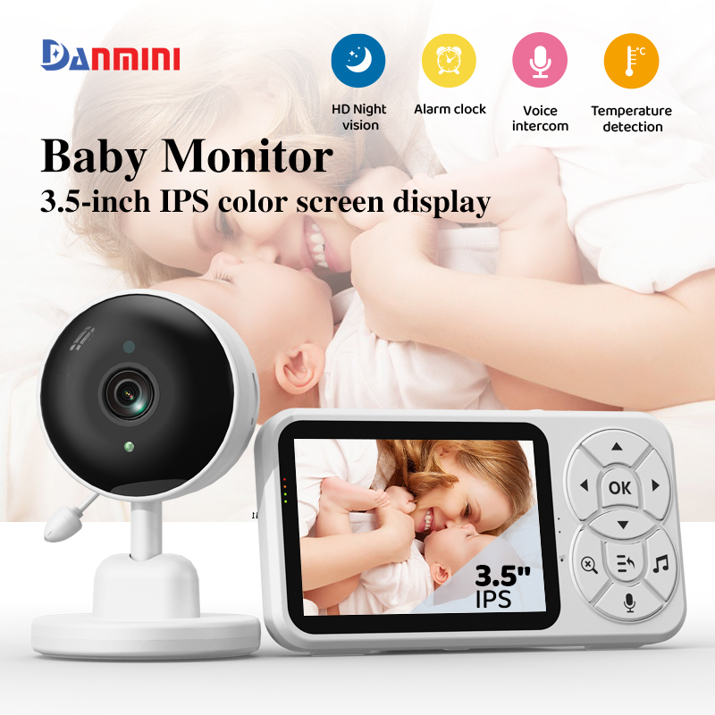 Danmini 3.5-inch Baby Monitor  - огляд і ціна Audio Detect Music