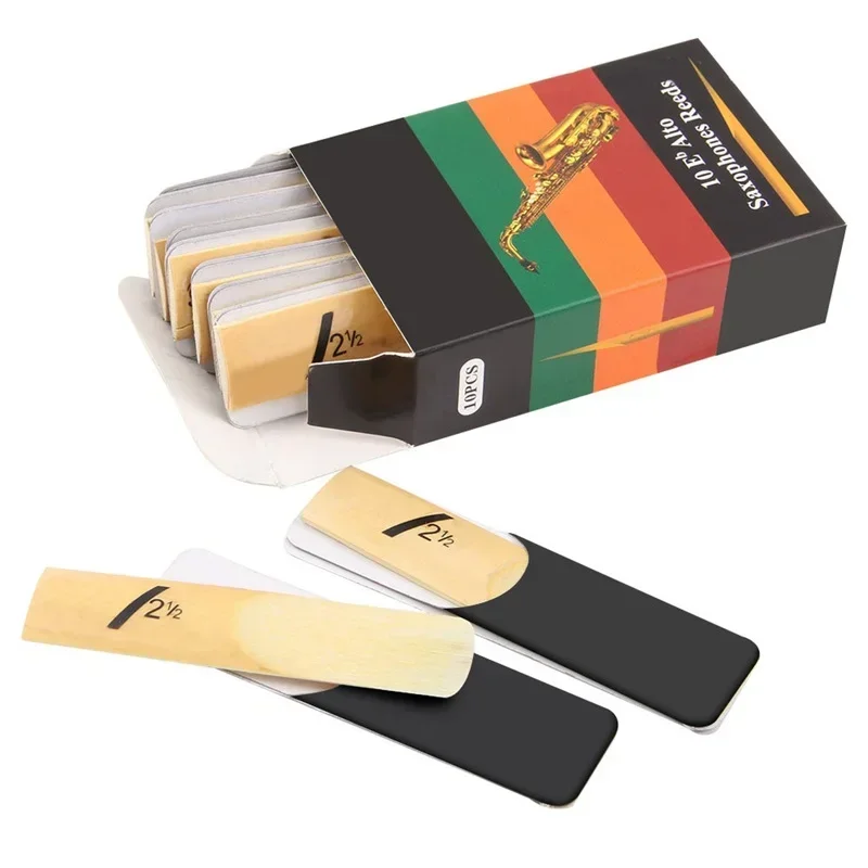 10Pcs/Pack Saxophone Whistle 1 - огляд і ціна Saxophone Reed Pack