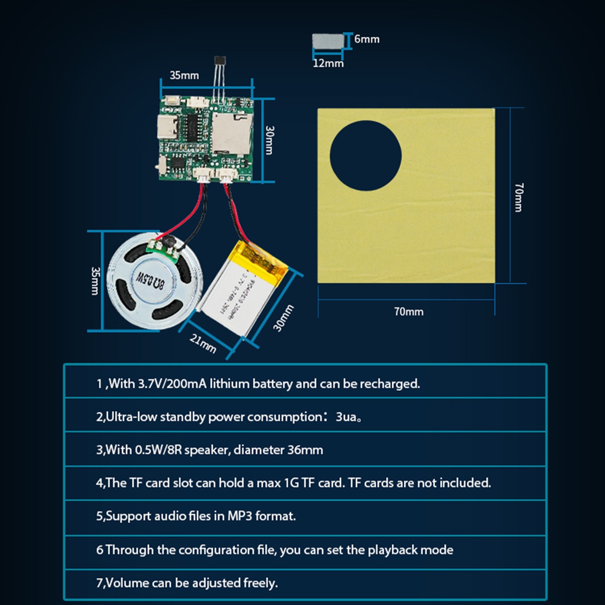 Programmable Sound Recorder Mo - огляд і ціна Audio Music Mp3 Download
