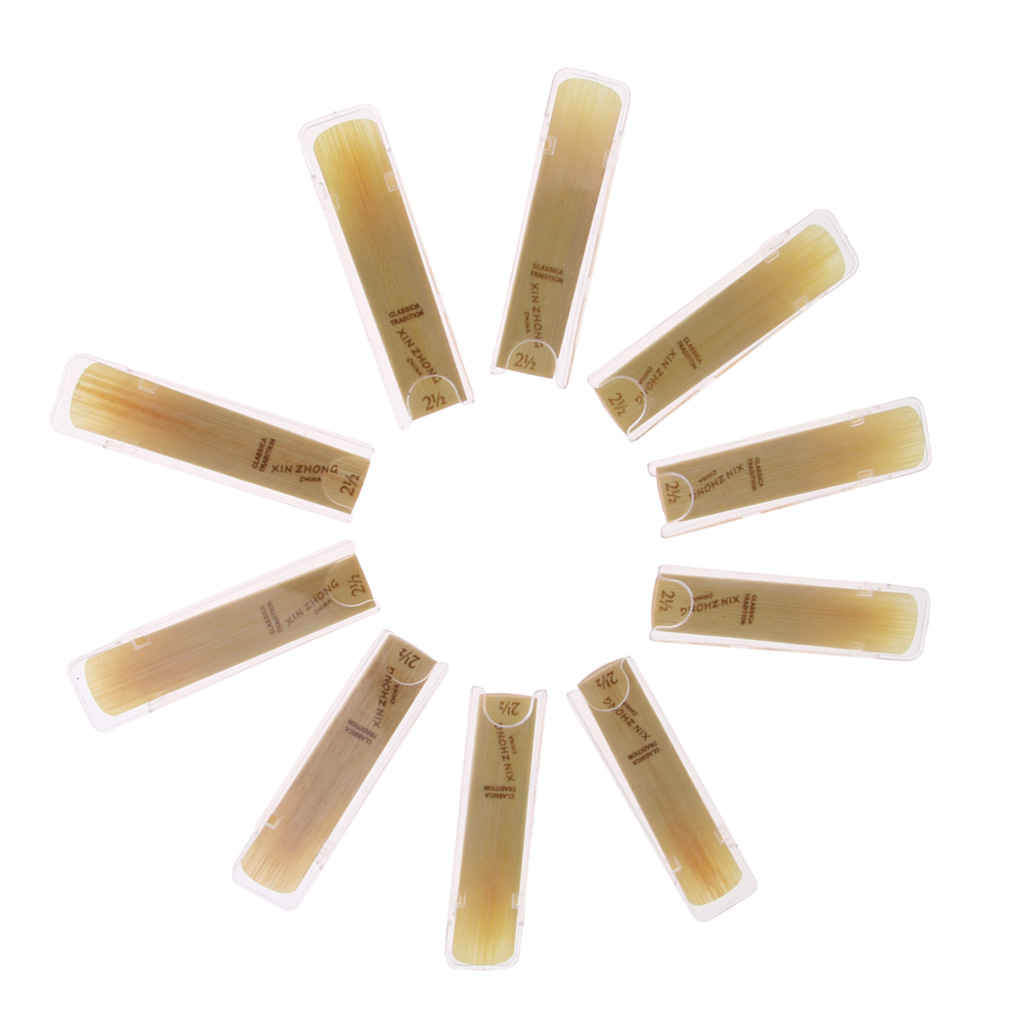 Pack of 10 Alto Saxophone Perf - огляд і ціна Saxophone Reed Pack