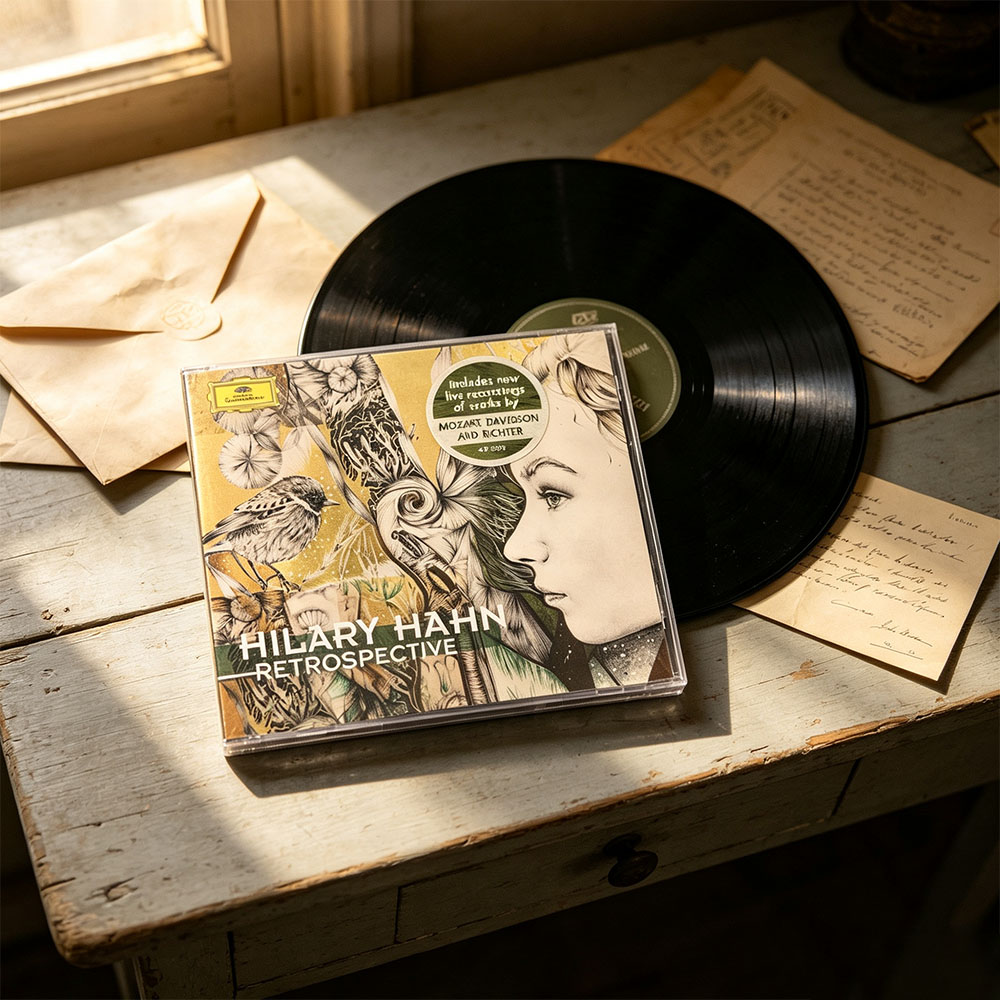 CD 'Retrospective' Hilary Hahn - огляд і ціна Audio Music Recording