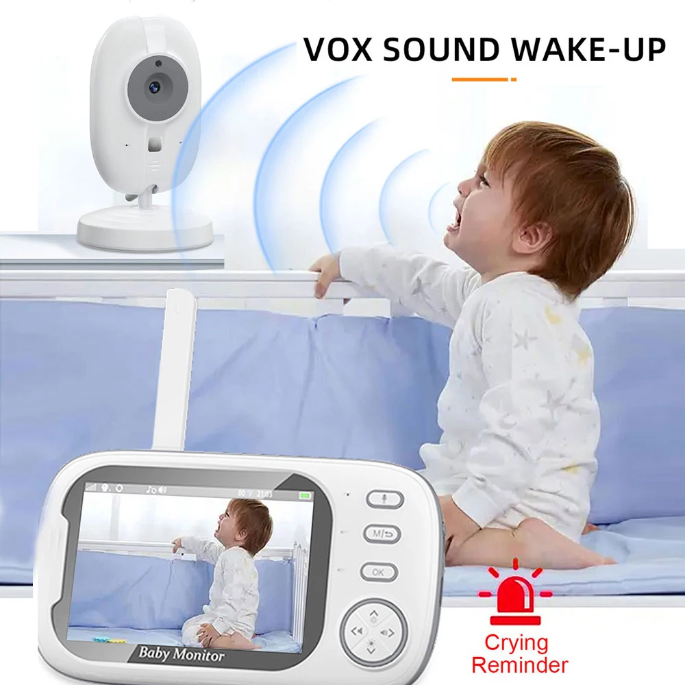 Baby Monitoring Camera 3.5 Inc - огляд і ціна Audio Detect Music