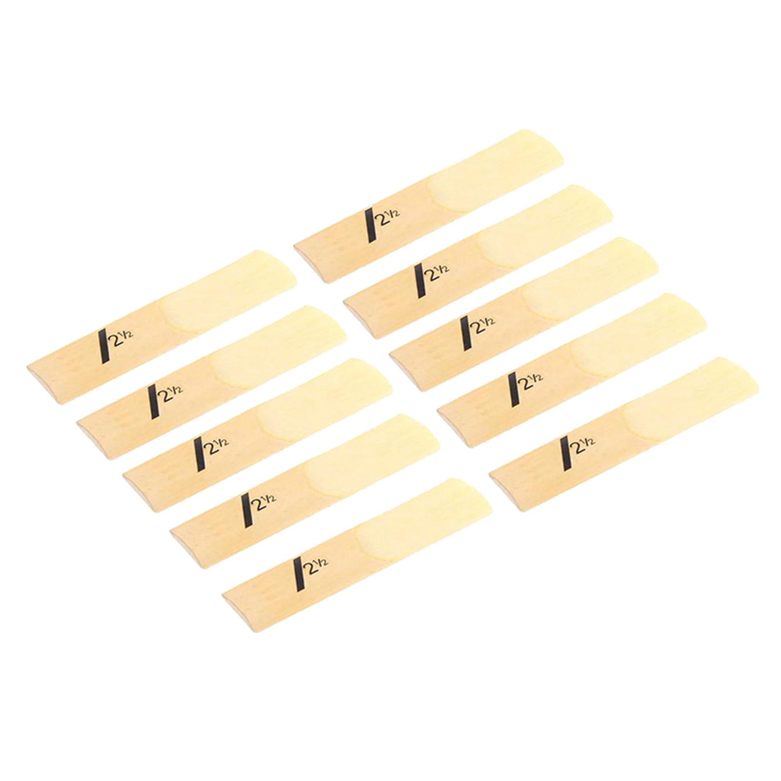 10pcs/pack Traditional Eb Alto - огляд і ціна Saxophone Reed Pack