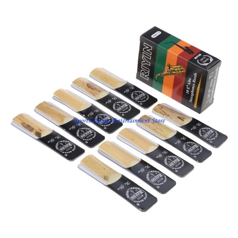 G7NF Pack of 10 Alto bE Saxoph - огляд і ціна Saxophone Reed Pack