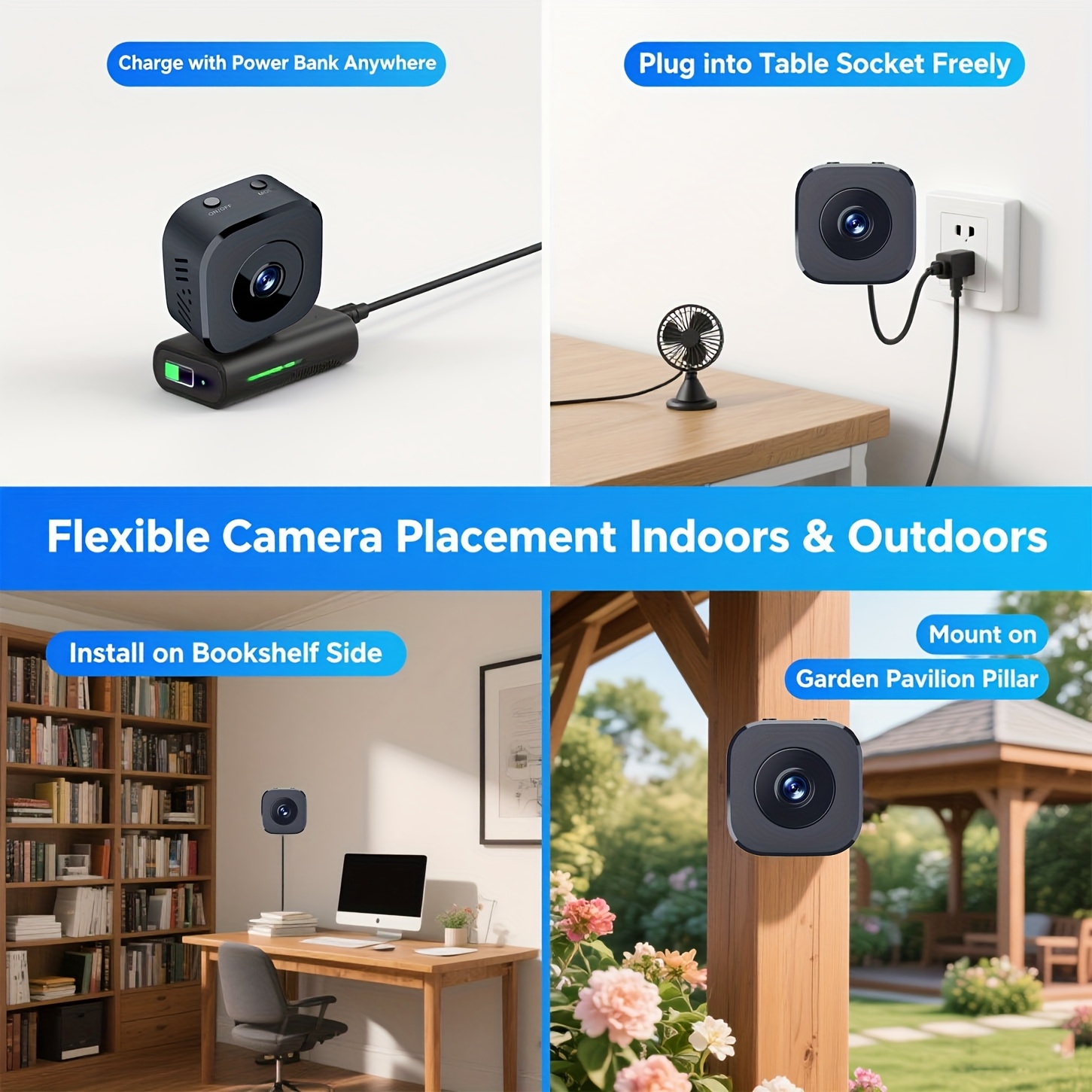 1080P HD Mini WiFi Camera Indo - огляд і ціна Audio Music Recording