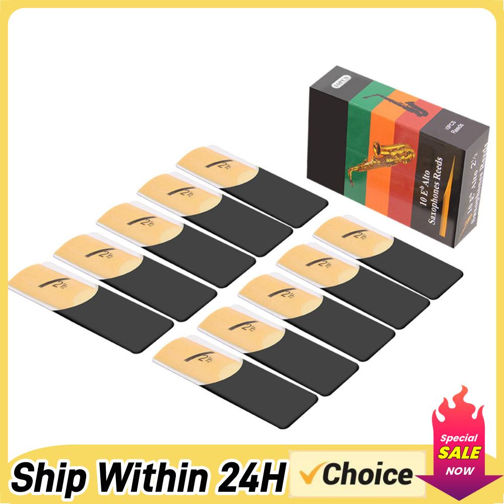 10 Pack Eb Alto Sax Reeds Saxo - огляд і ціна Saxophone Reed Pack