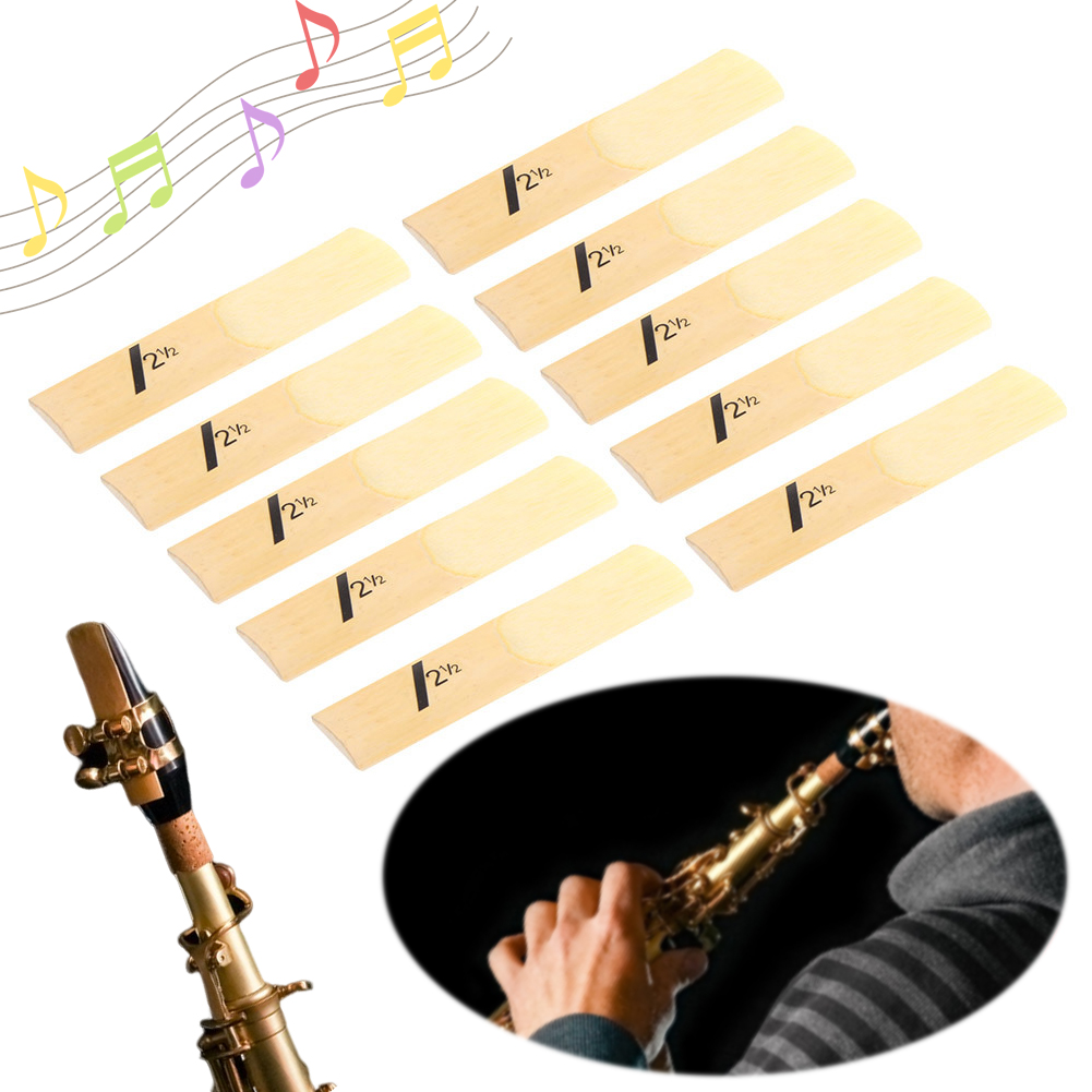 10 Pack Eb Alto Sax Reeds Alto - огляд і ціна Saxophone Reed Pack