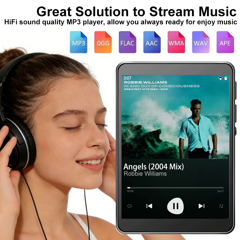 WiFi MP3 Player Andriod 10 Spo - огляд і ціна Audio Music Mp3 Download